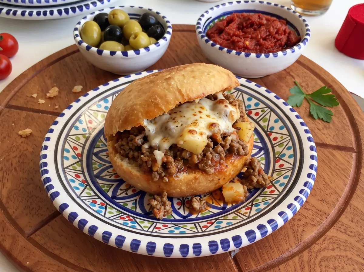 Ommi's Special fricassée with minced beef